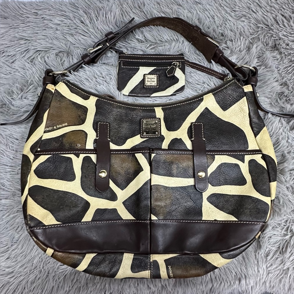 Dooney & Bourke Vintage Giraffe purse and coin purse